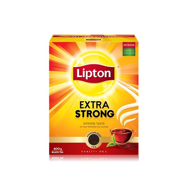 Lipton extra strong black tea 400g - Waitrose UAE & Partners - 6281006862302