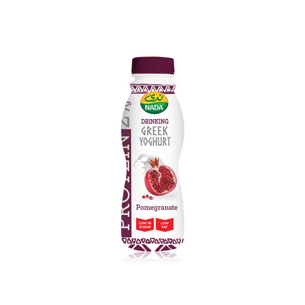 Nada drinking Greek yoghurt pomegranate 330ml - Waitrose UAE & Partners - 6281018137047