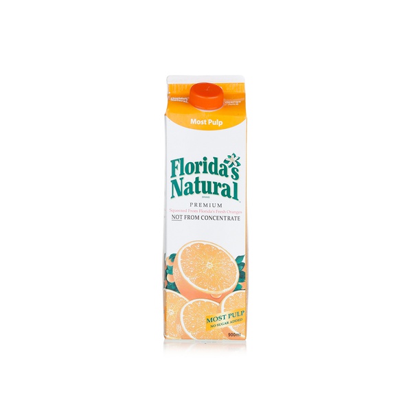 Floridas Natural orange juice growers style 900ml - Waitrose UAE & Partners - 6281018420163