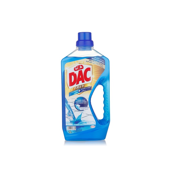 DAC gold ocean breeze scented cleaner and disinfectant 1ltr - Waitrose UAE & Partners - 6281031267684