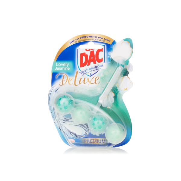 Dac deluxe rim block toilet cleaner jasmine 50g - Waitrose UAE & Partners - 6281031269954