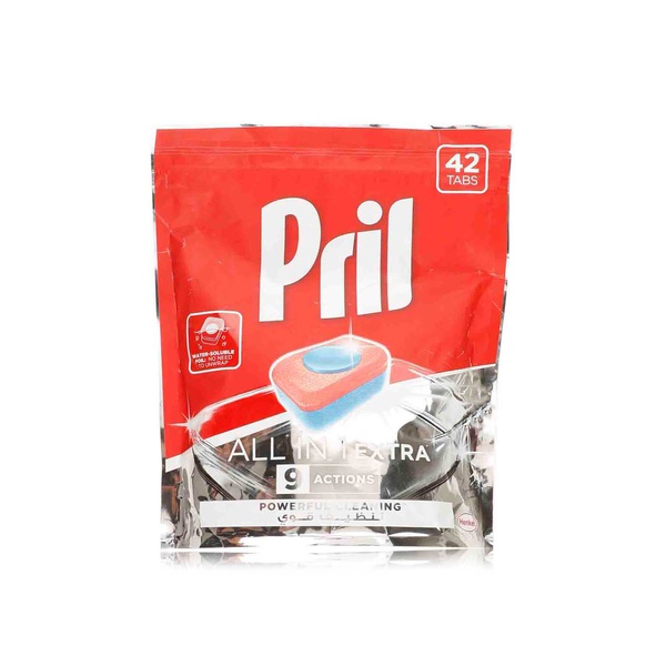 Pril All In 1 dishwashing tabs 42g - Waitrose UAE & Partners - 6281031270707