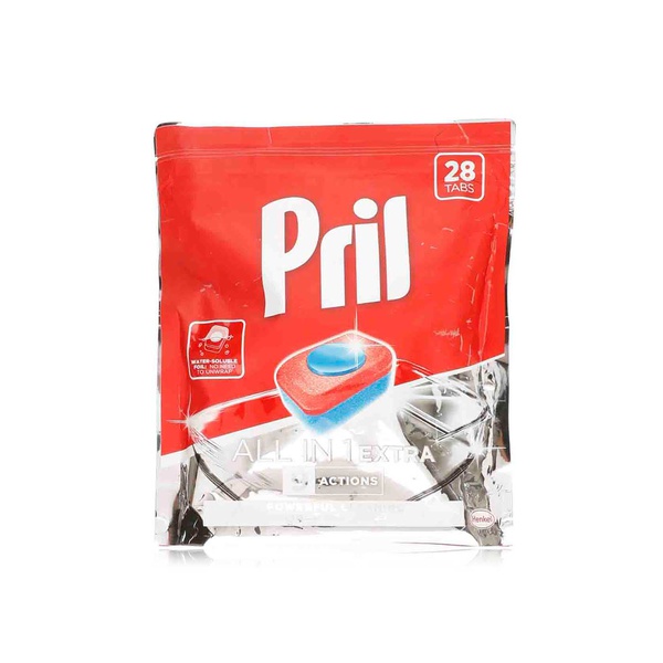 Pril All In 1 dishwashing tabs x7 28g - Waitrose UAE & Partners - 6281031270721