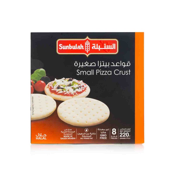 Sunbulah small pizza base 220g x 8 - Waitrose UAE & Partners - 6281073120749