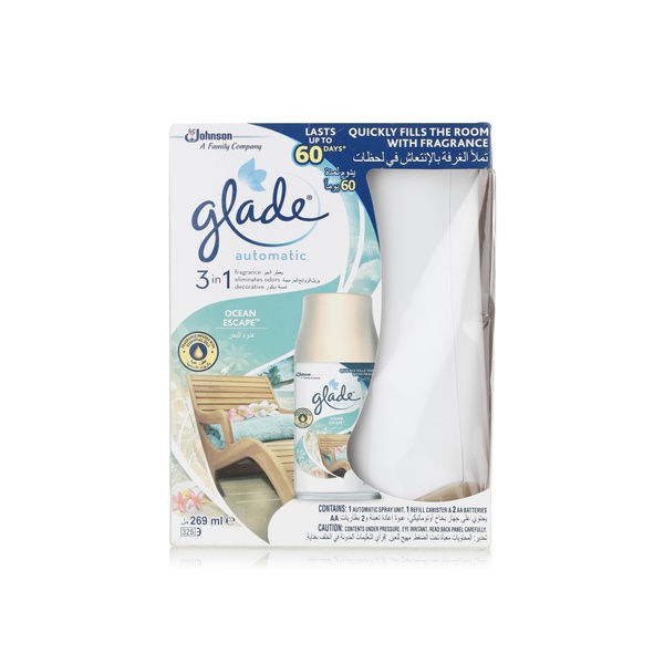 Glade oceans escape auto machine 3 in 1 - Waitrose UAE & Partners - 6281100875116