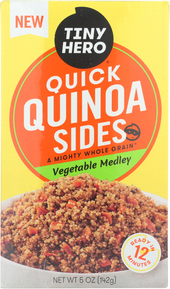 TINY HERO: Quick Quinoa Vegetable Medley, 5 oz - 0628936223425