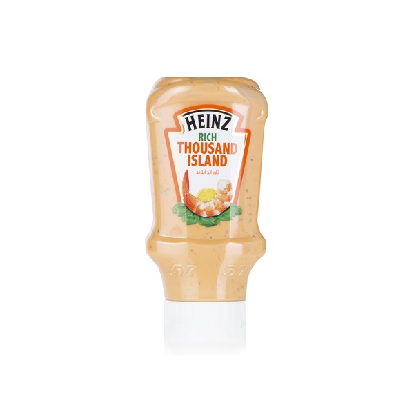 Heinz rich thousand island dressing 400ml - Waitrose UAE & Partners - 6290090014993