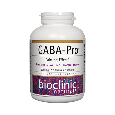 Bioclinic Naturals GABA -Pro - Tropical Brz 90 chew - 629022092833