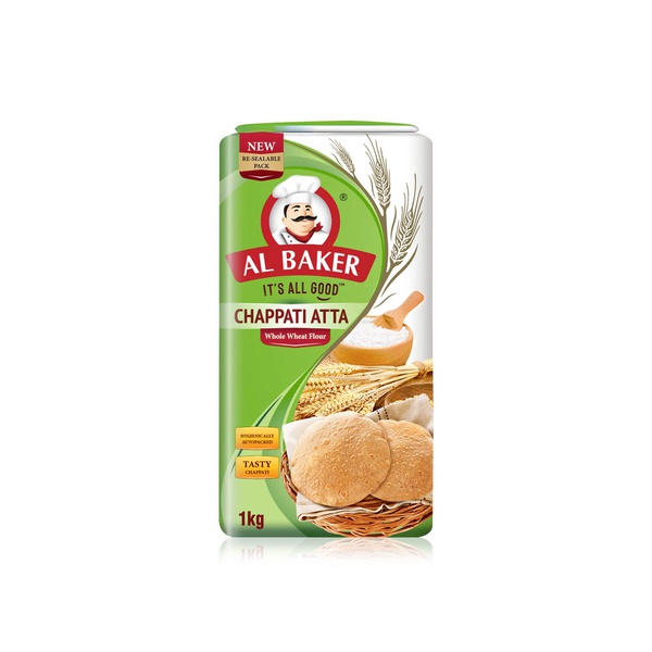 Al Baker chappati atta flour 1kg - Waitrose UAE & Partners - 6291003058042