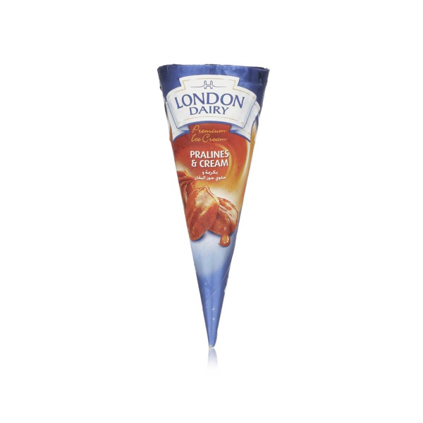 London Dairy praline ice cream cone 120ml - Waitrose UAE & Partners - 6291003097812