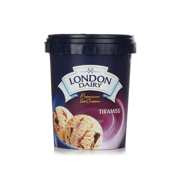 London Dairy tiramisu ice cream 500ml - Waitrose UAE & Partners - 6291003101953