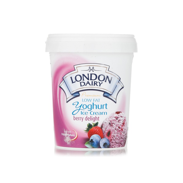 London Dairy low fat yoghurt ice cream berry delight 500ml - Waitrose UAE & Partners - 6291003106606