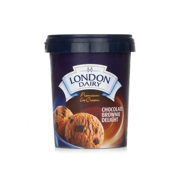 London Dairy chocolate brownie delight 500ml - Waitrose UAE & Partners - 6291003108228
