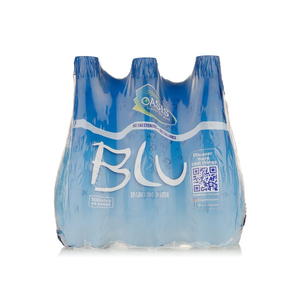 Oasis Blu sparkling water 6 x 500ml - Waitrose UAE & Partners - 6291021000511