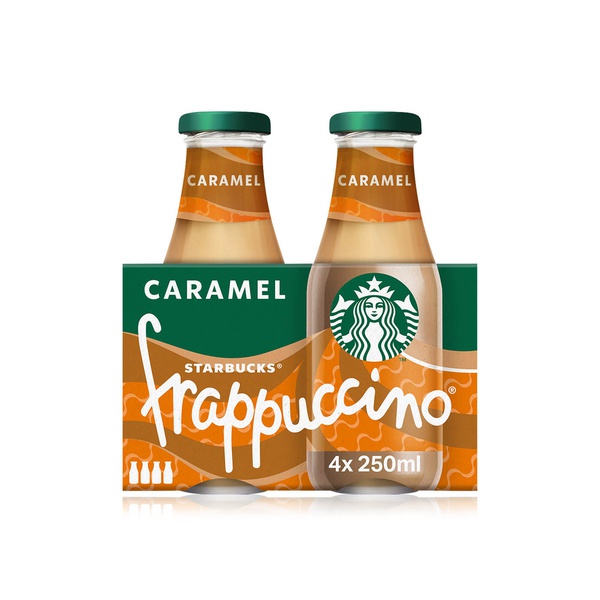 Starbucks Caramel Frappuccino coffee 4x250ml - Waitrose UAE & Partners - 6291021931761