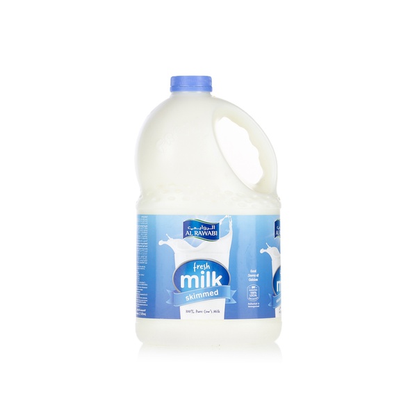 Al Rawabi skimmed milk 2ltr - Waitrose UAE & Partners - 6291030202029