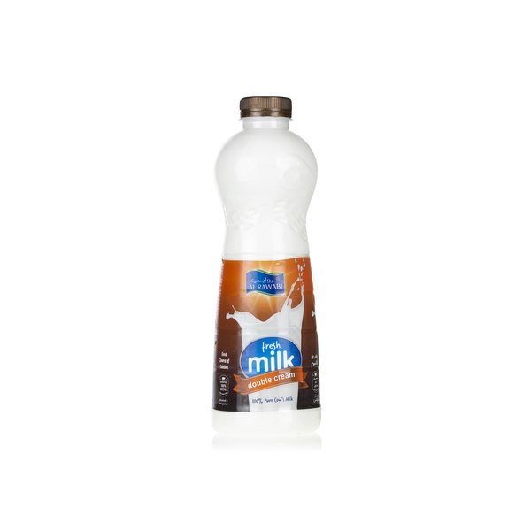 Al Rawabi double cream milk 1ltr - Waitrose UAE & Partners - 6291030203033