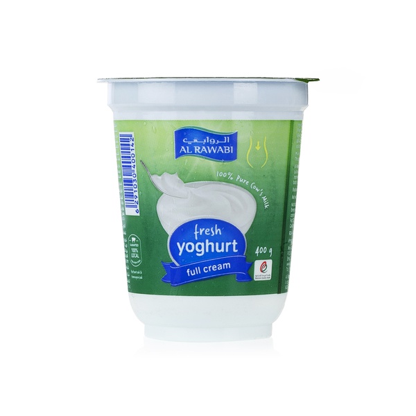 Al Rawabi full cream yoghurt 400g - Waitrose UAE & Partners - 6291030400142