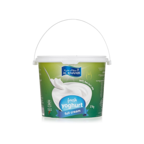 Al Rawabi full cream yoghurt 2kg - Waitrose UAE & Partners - 6291030400234