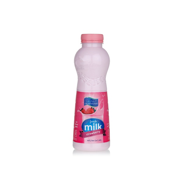 Al Rawabi strawberry milk 500ml - Waitrose UAE & Partners - 6291030500040