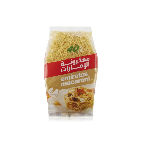 Emirates macaroni vermicelli 400g - Waitrose UAE & Partners - 6291047020487