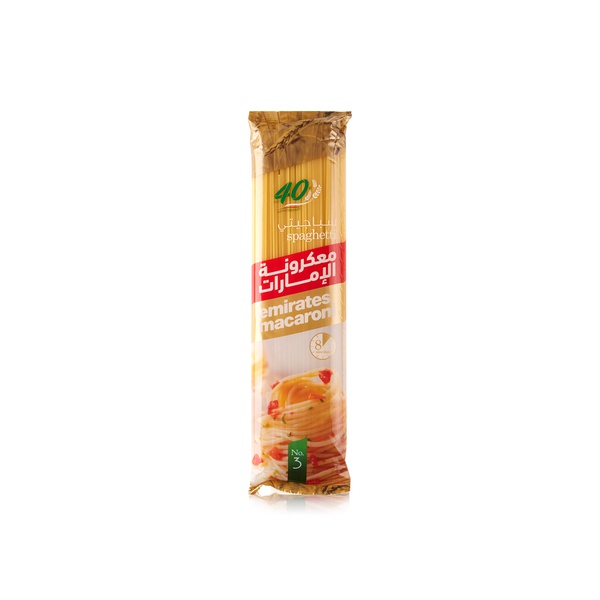 Emirates macaroni spaghetti 400g - Waitrose UAE & Partners - 6291047020586