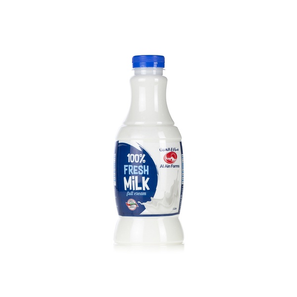 Al Ain Farms full cream milk 1ltr - Waitrose UAE & Partners - 6291056004027