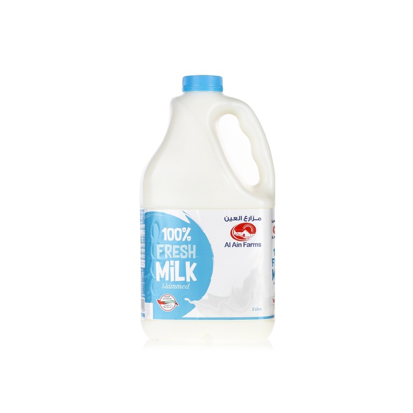 Al Ain Farms skimmed milk 2ltr - Waitrose UAE & Partners - 6291056020508