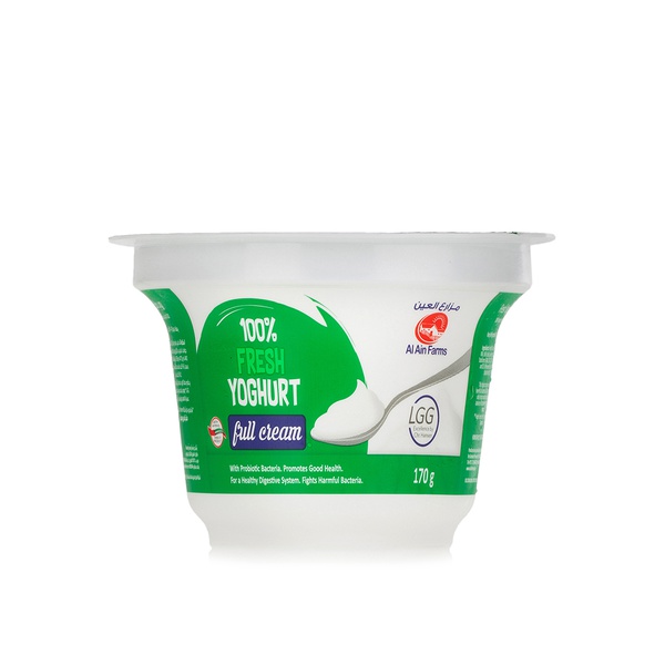 Al Ain Farms natural yoghurt 170g - Waitrose UAE & Partners - 6291056060504