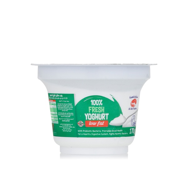 Al Ain Farms plain low-fat yoghurt 170g - Waitrose UAE & Partners - 6291056067527