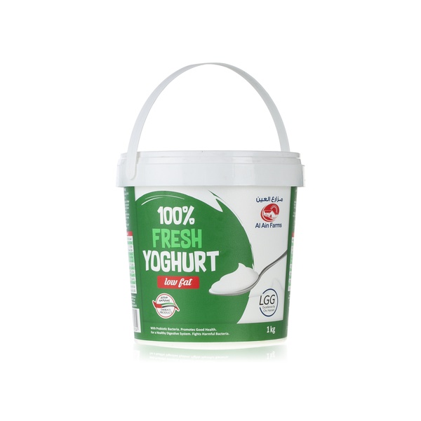 Al Ain fresh low-fat yoghurt 1kg - Waitrose UAE & Partners - 6291056067534