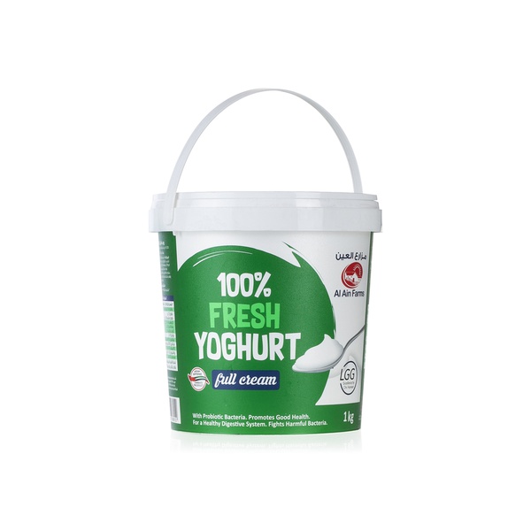 Al Ain Farms full cream yoghurt 1kg - Waitrose UAE & Partners - 6291056068012