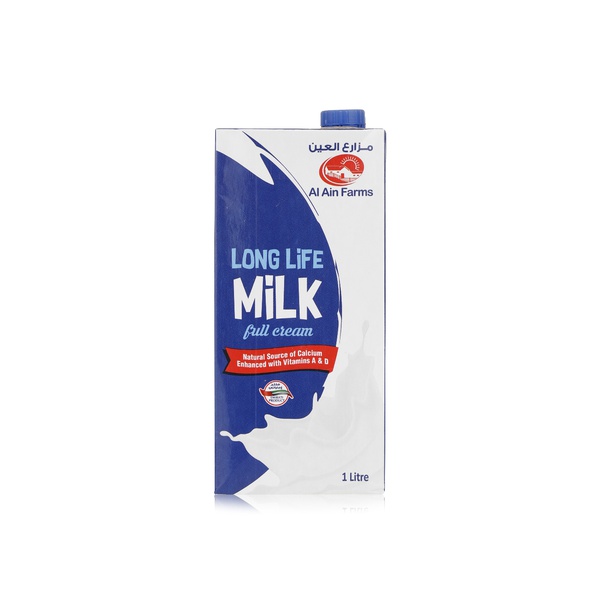 Al Ain full cream UHT milk 1ltr - Waitrose UAE & Partners - 6291056200009
