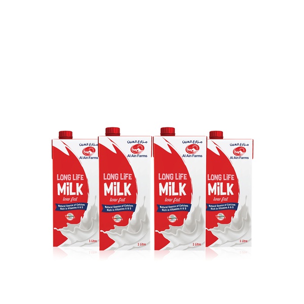 Al Ain UHT milk low fat 1ltr - Waitrose UAE & Partners - 6291056200511