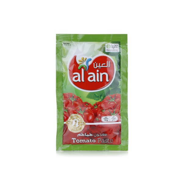 Al Ain tomato paste pouch 70g - Waitrose UAE & Partners - 6291100001309