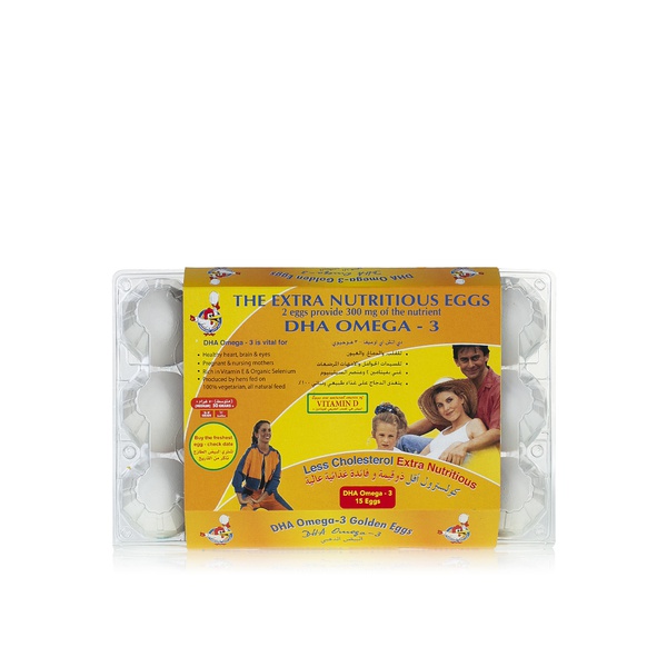 Al Jazira DHA omega 3 golden eggs 15s - Waitrose UAE & Partners - 6291100154517