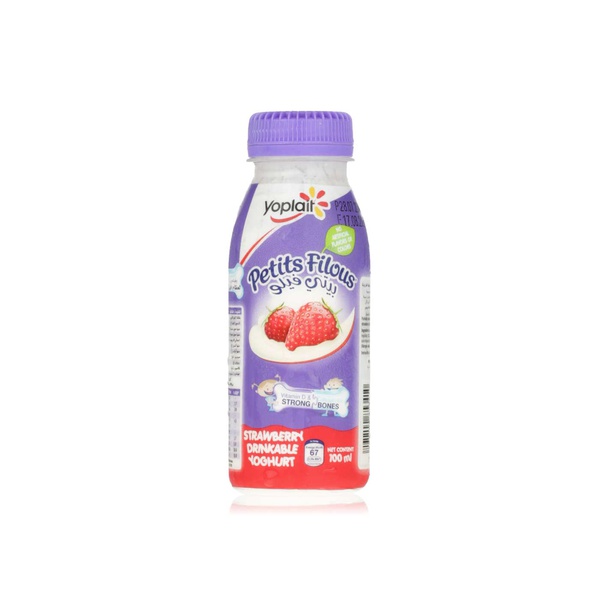 Petits Filous strawberry drinking yoghurt 100ml - Waitrose UAE & Partners - 6291100853410