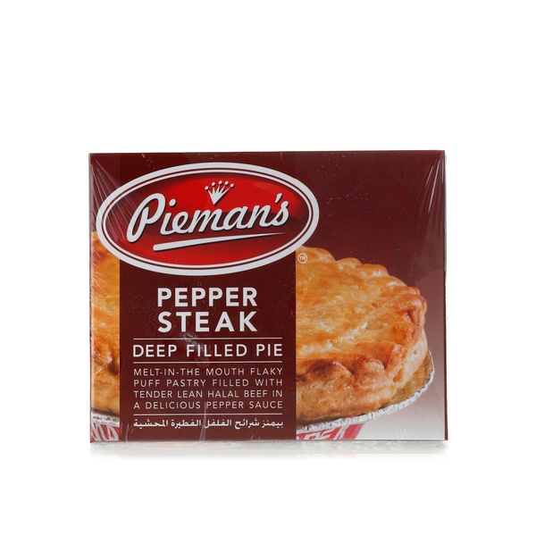 Pieman's pepper steak pie 185g - Waitrose UAE & Partners - 6291102145766