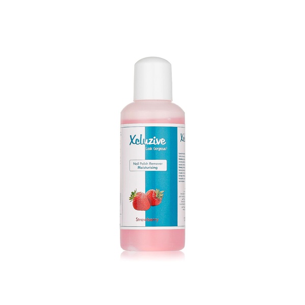 Xcluzive moisturising nail polish remover strawberry 120ml - Waitrose UAE & Partners - 6291103071378