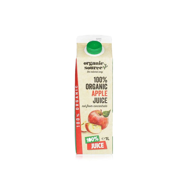 Organic Source 100% apple juice 1ltr - Waitrose UAE & Partners - 6291104284036