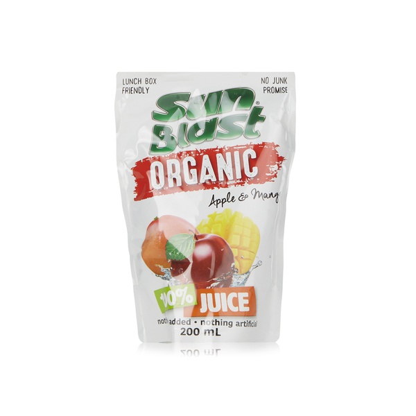 Sunblast Organic Apple & Mango 200ml - Waitrose UAE & Partners - 6291104289031