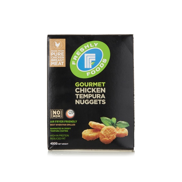 Freshly Foods Gourmet Chicken Tempura Nuggets 400g - Waitrose UAE & Partners - 6291106423822