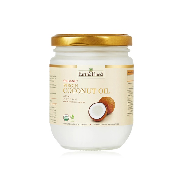 Earth's finest virgin coconut oil 200ml - Waitrose UAE & Partners - 6291106581928