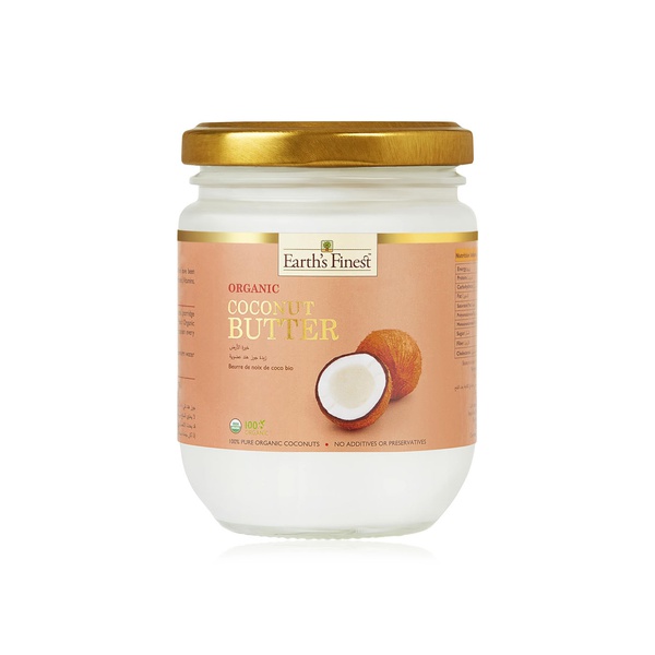 Earth's Finest organic coconut butter 200ml - Waitrose UAE & Partners - 6291106581973