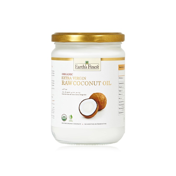 Earth's Finest organic extra virgin coconut oil 500ml - Waitrose UAE & Partners - 6291106582291