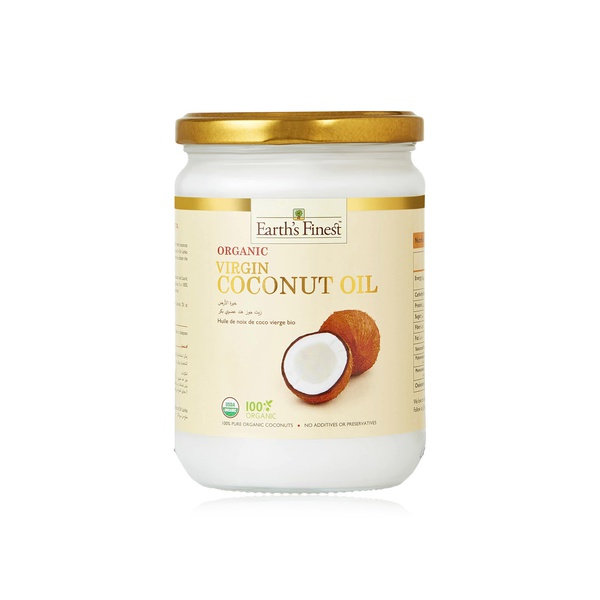 Earth's Finest organic virgin coconut oil 500ml - Waitrose UAE & Partners - 6291106582307