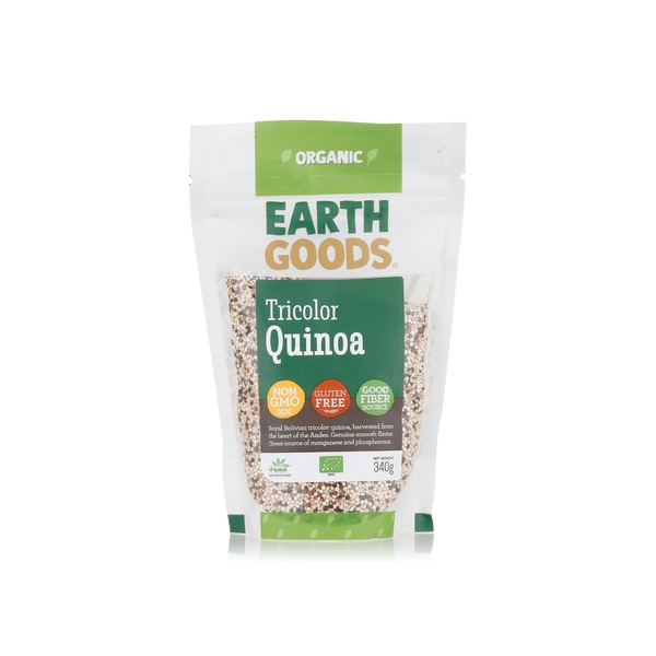 Earth Goods organic tricolor quinoa 340g - Waitrose UAE & Partners - 6291107558516
