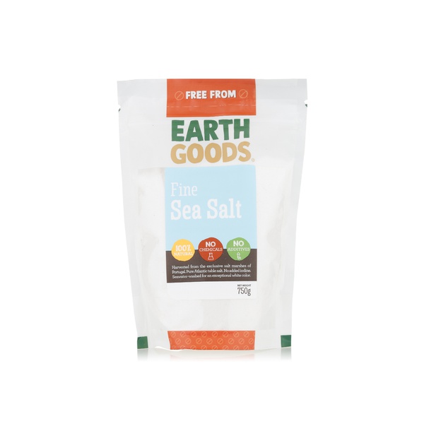 Earth Goods fine sea salt 750g - Waitrose UAE & Partners - 6291107558578