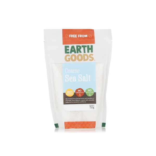 Earth Goods coarse sea salt 750g - Waitrose UAE & Partners - 6291107558592