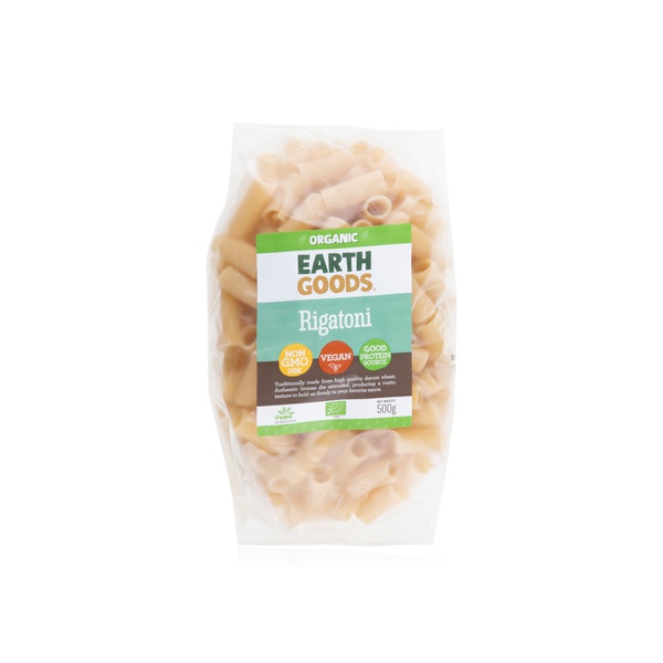Earth Goods organic rigatoni 500g - Waitrose UAE & Partners - 6291107559322